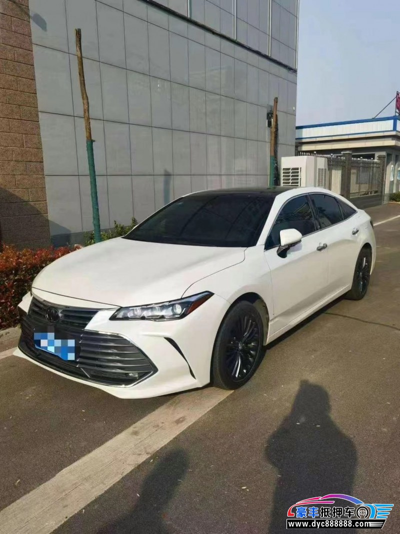 19年丰田亚洲龙轿车抵押车出售