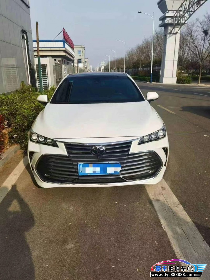 19年丰田亚洲龙轿车抵押车出售