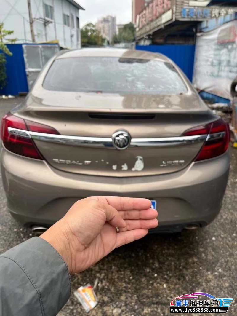 17年别克君威轿车抵押车出售