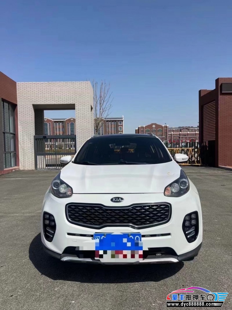 16年起亚KX5轿车抵押车出售