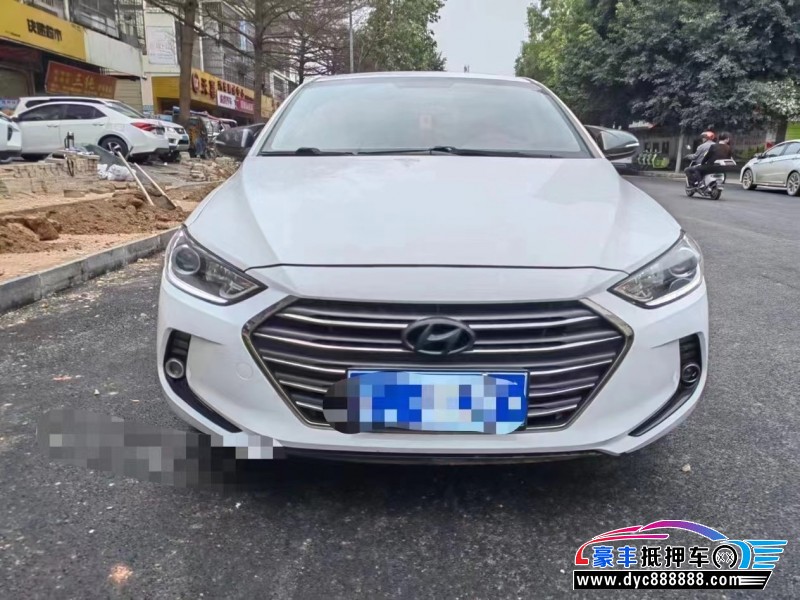 19年现代领动轿车抵押车出售