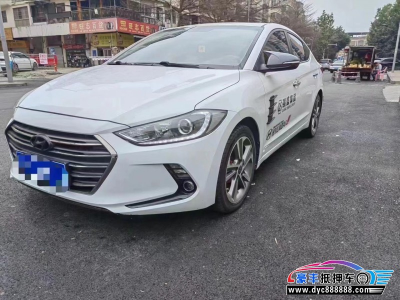 19年现代领动轿车抵押车出售