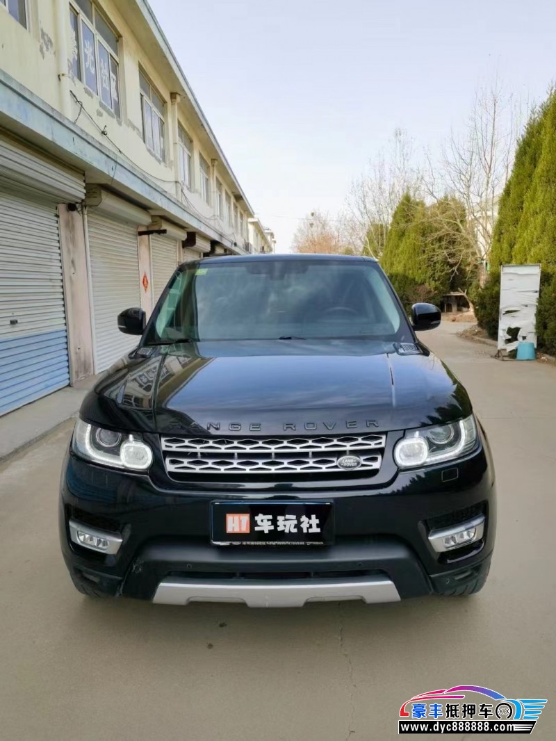 16年路虎揽胜运动轿车抵押车出售