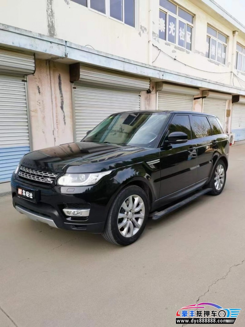 16年路虎揽胜运动轿车抵押车出售