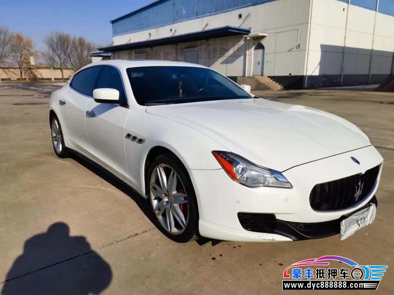15年玛莎拉蒂总裁轿车抵押车出售