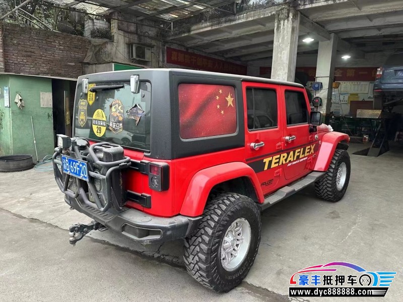 17年Jeep牧马人轿车抵押车出售