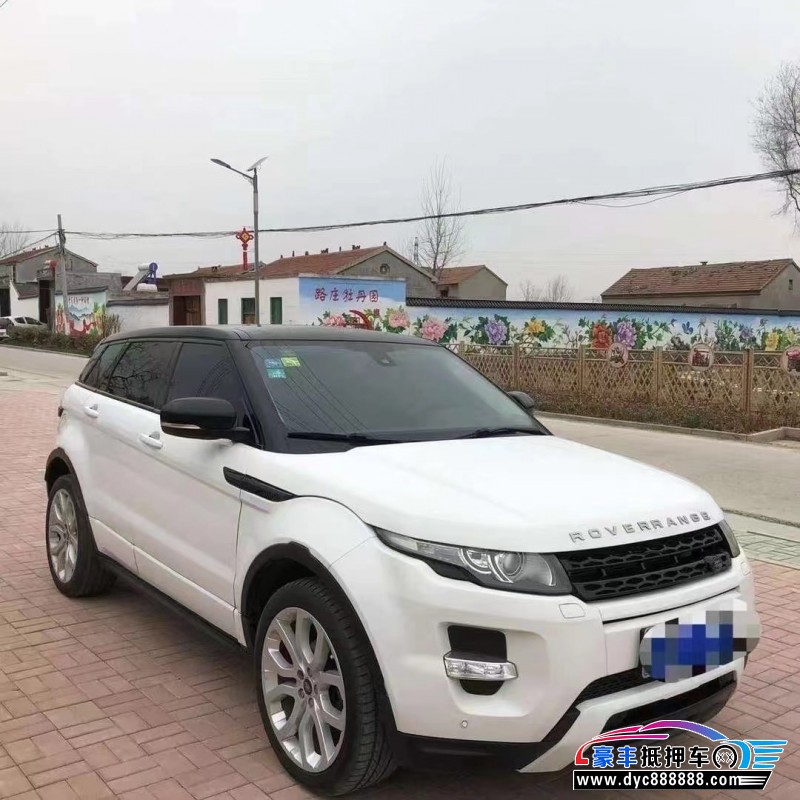 14年路虎揽胜极光SUV抵押车出售