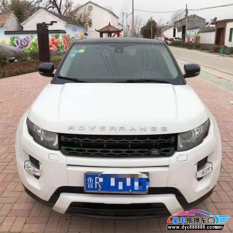 14年路虎揽胜极光SUV抵押车出售