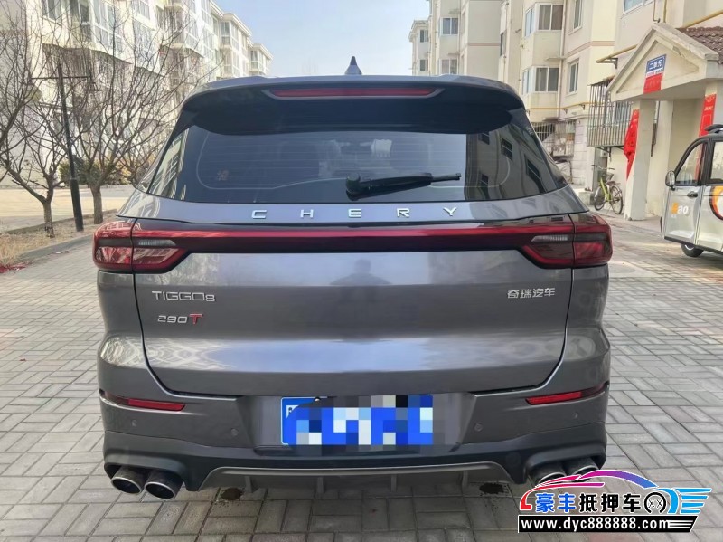 21年奇瑞瑞虎8轿车抵押车出售