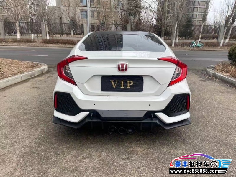 19年本田思域轿车抵押车出售