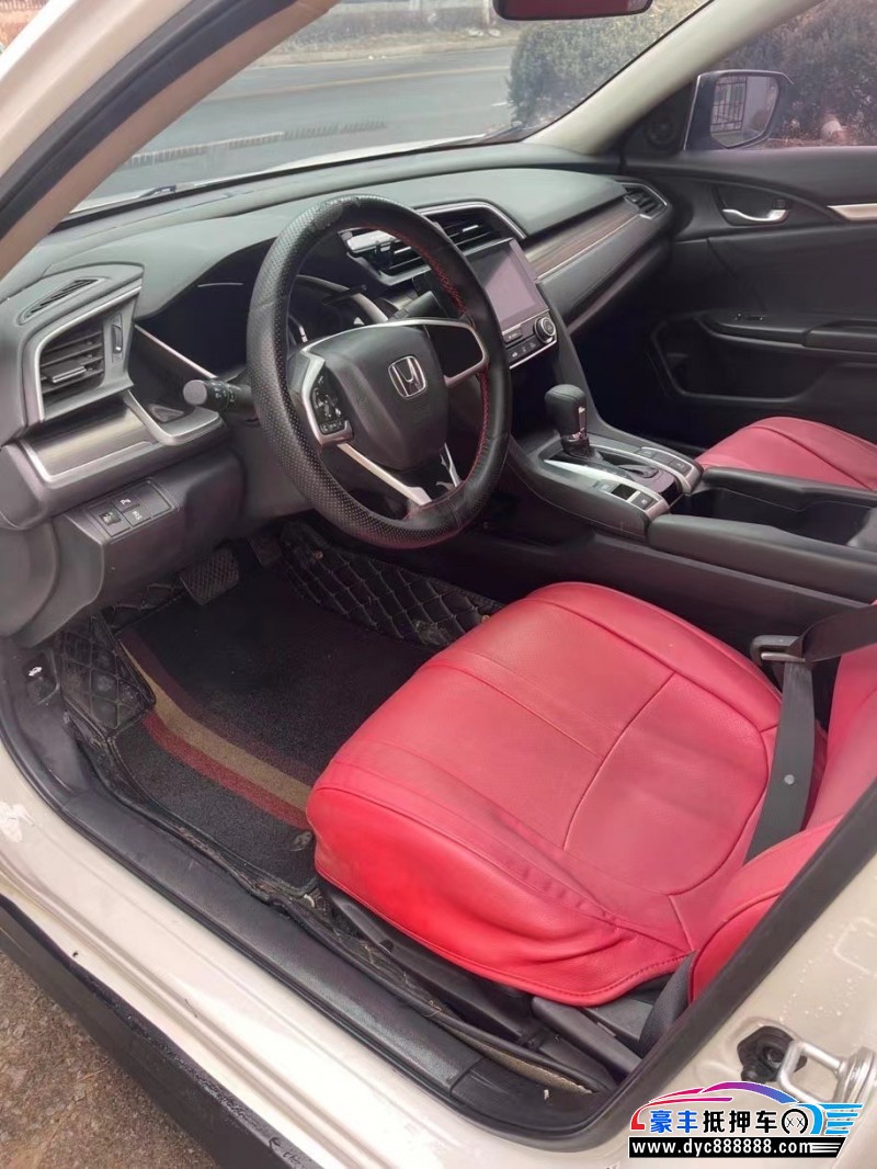 19年本田思域轿车抵押车出售