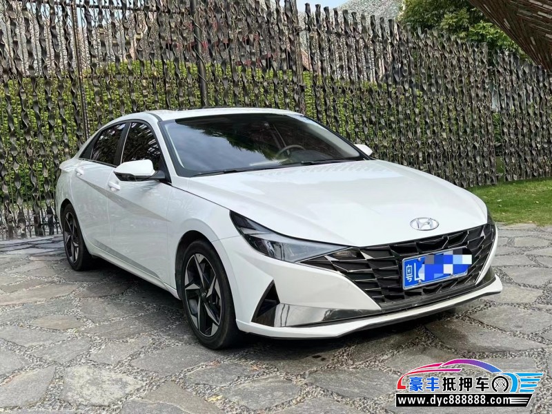 21年现代伊兰特轿车抵押车出售
