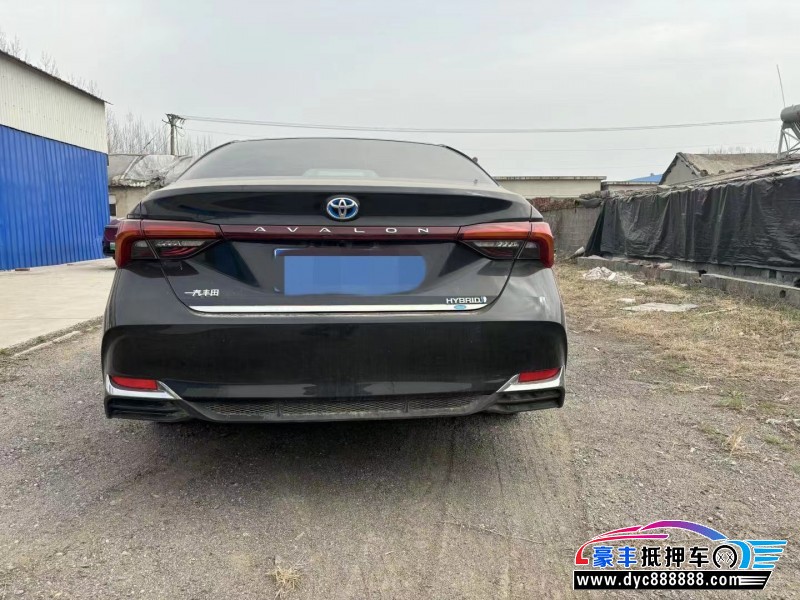 20年丰田亚洲龙轿车抵押车出售