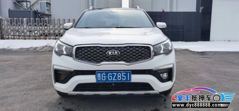 17年起亚KX7SUV抵押车出售