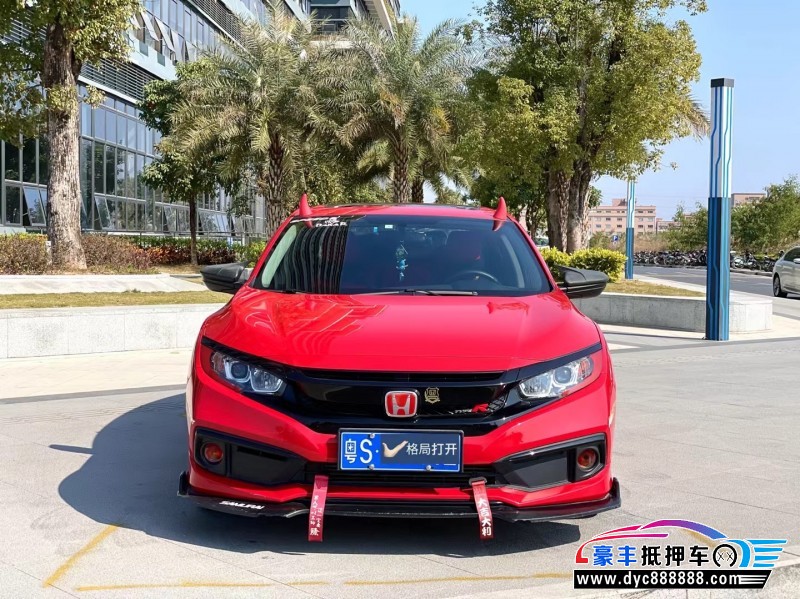 21年本田思域轿车抵押车出售