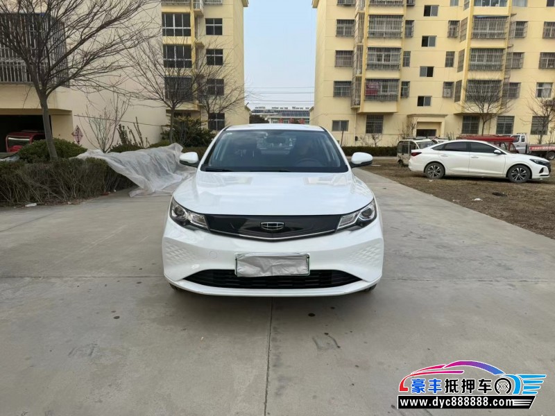 23年吉利帝豪EV轿车抵押车出售