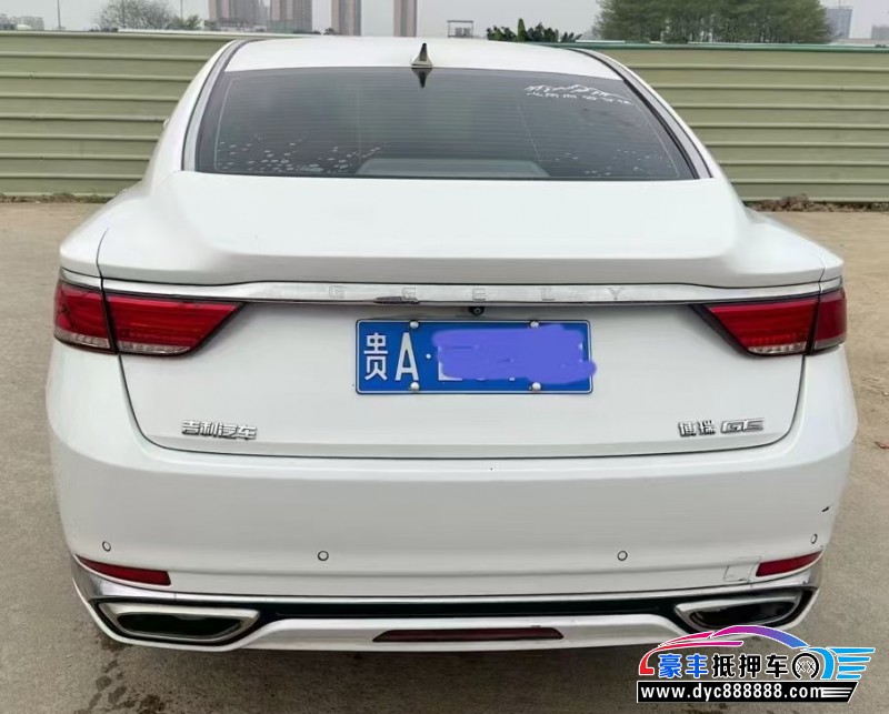 19年吉利博瑞轿车抵押车出售