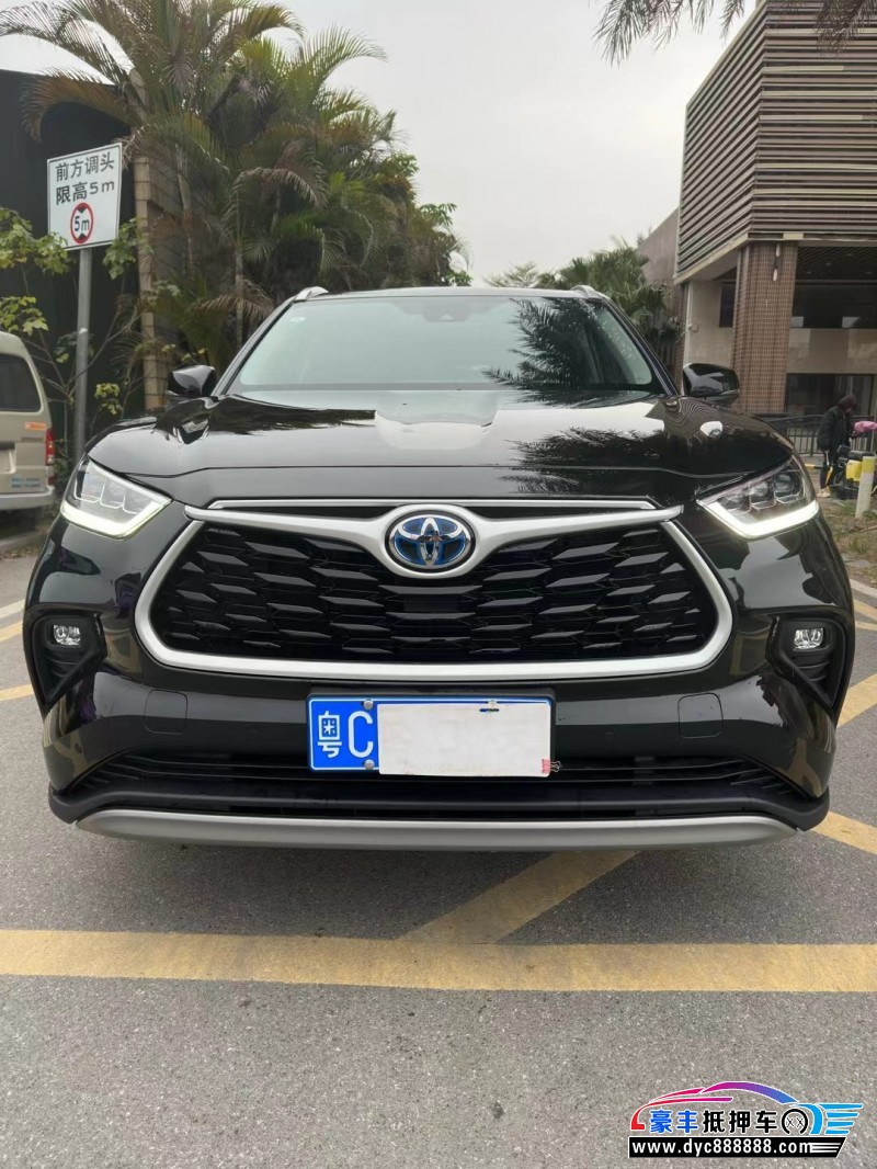 23年丰田汉兰达(进口)轿车抵押车出售