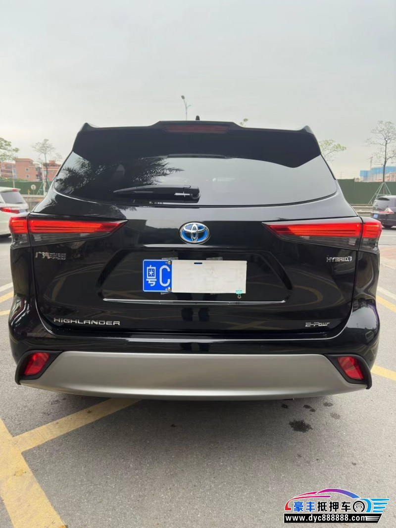 23年丰田汉兰达(进口)轿车抵押车出售