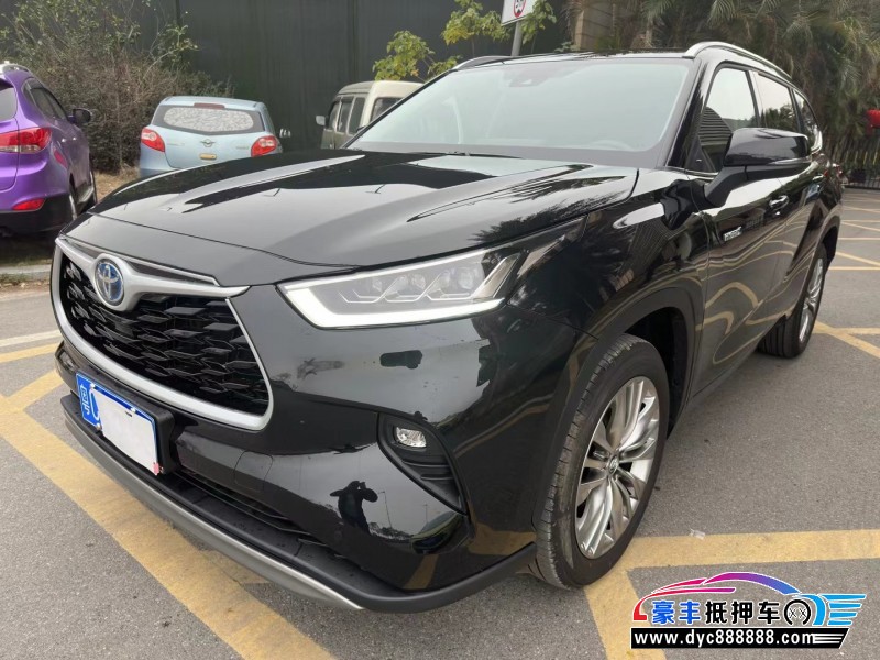 23年丰田汉兰达(进口)轿车抵押车出售