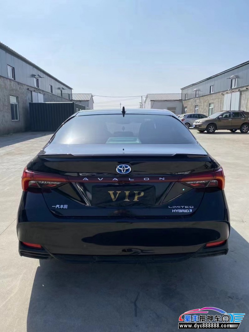 19年丰田亚洲龙轿车抵押车出售