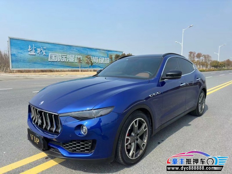 20年玛莎拉蒂莱万特轿车抵押车出售