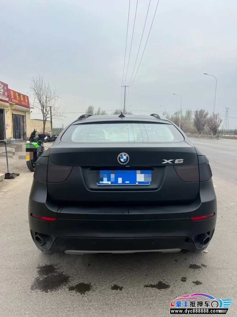 14年宝马X6轿车抵押车出售