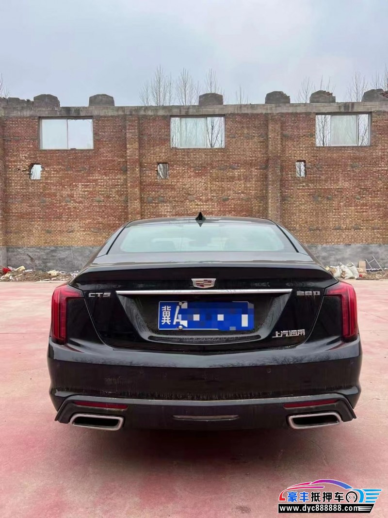 23年凯迪拉克CT5轿车抵押车出售