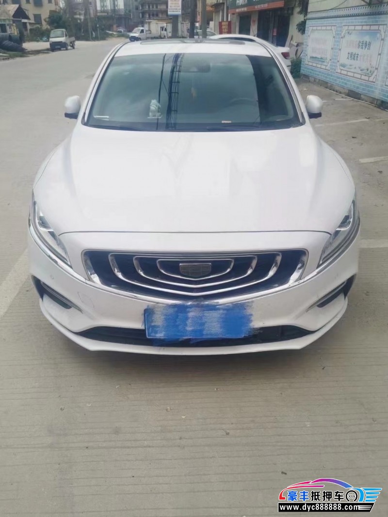 18年吉利博瑞轿车抵押车出售