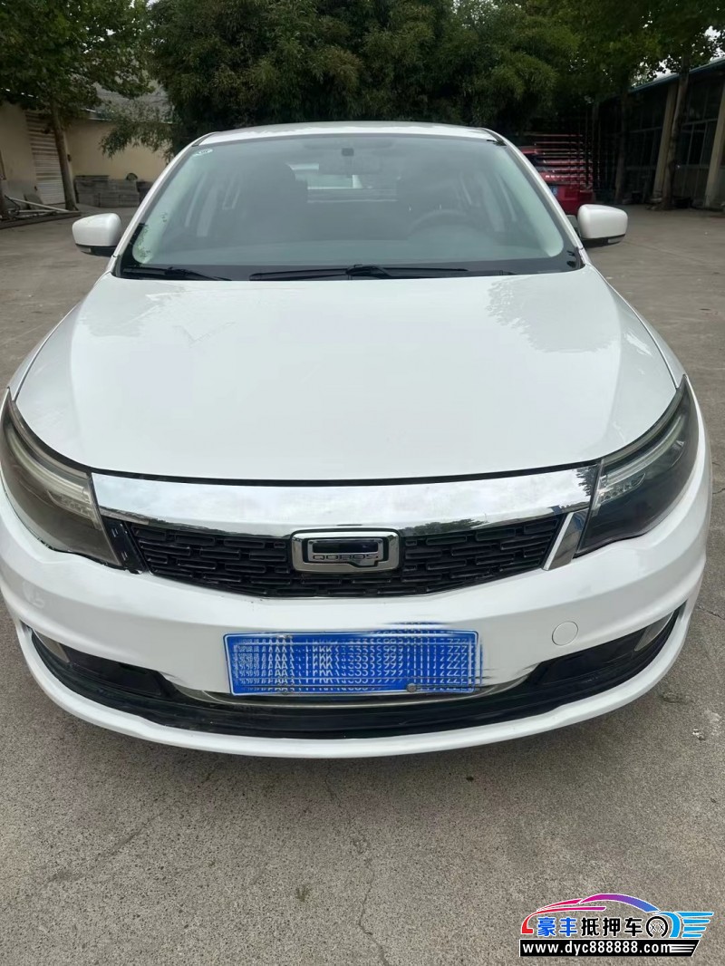 19年观致观致3轿车抵押车出售