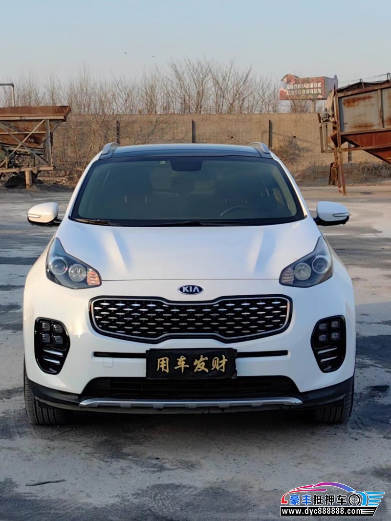 17年起亚KX5轿车抵押车出售