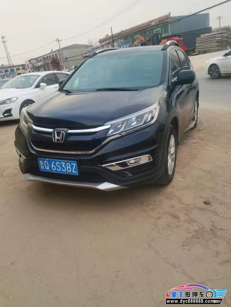 17年本田CR-V轿车抵押车出售