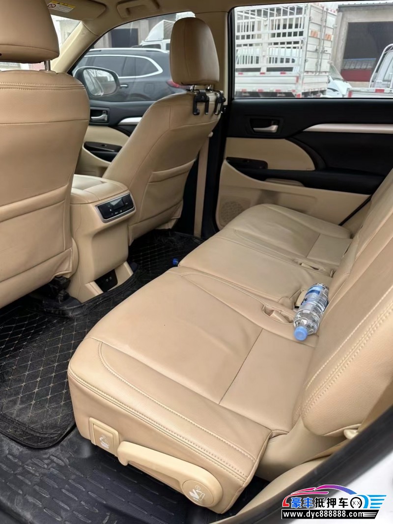 21年丰田汉兰达SUV抵押车出售