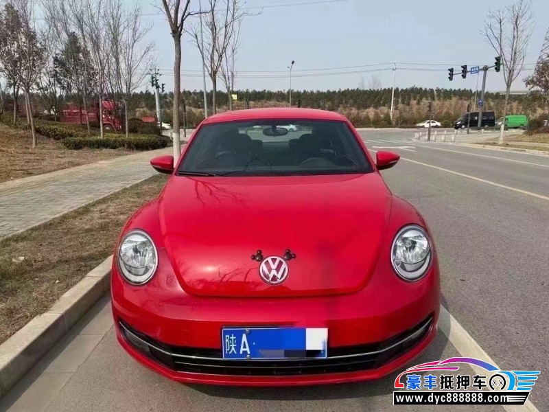 14年大众甲壳虫轿车抵押车出售