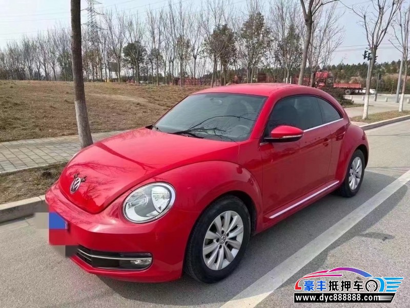 14年大众甲壳虫轿车抵押车出售