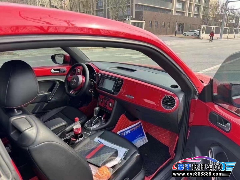 14年大众甲壳虫轿车抵押车出售