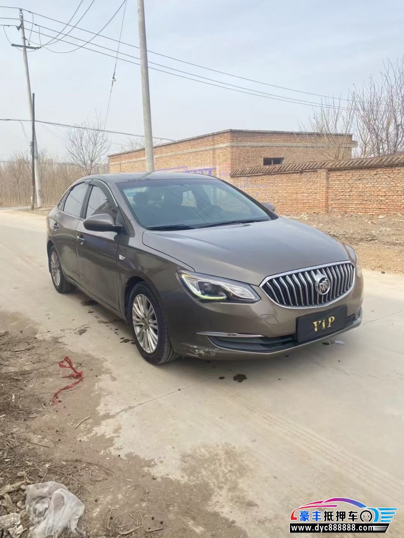 16年别克英朗轿车抵押车出售