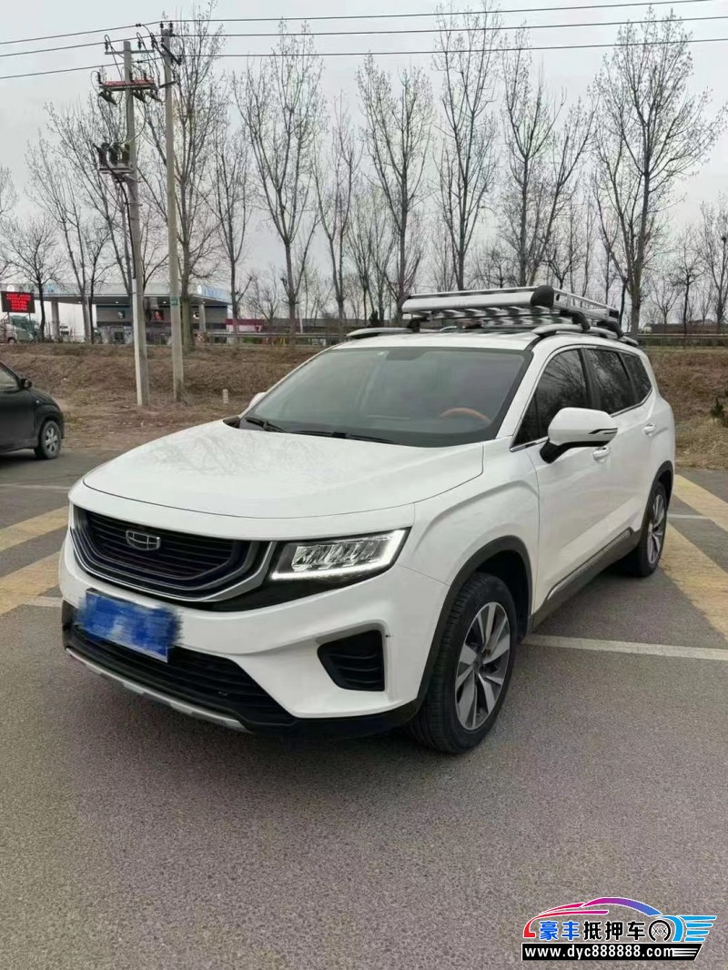 21年吉利豪越轿车抵押车出售