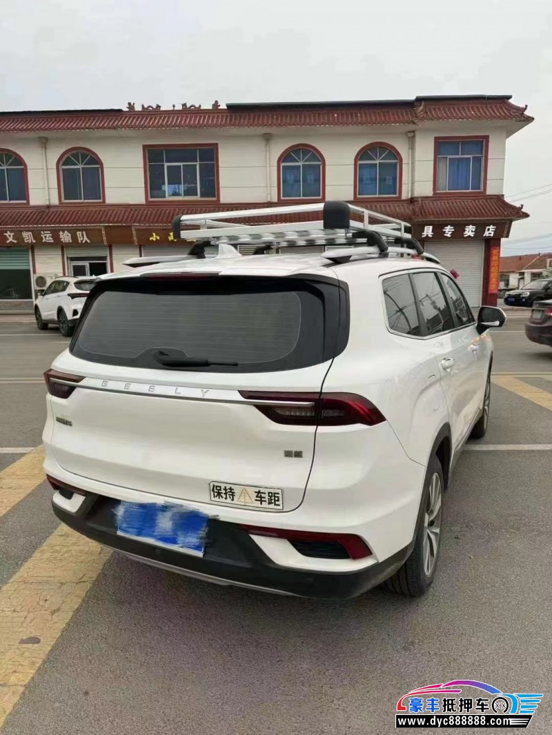 21年吉利豪越轿车抵押车出售