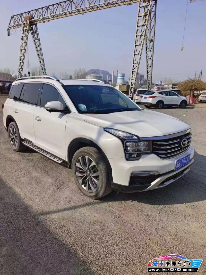 19年传祺GS8轿车抵押车出售