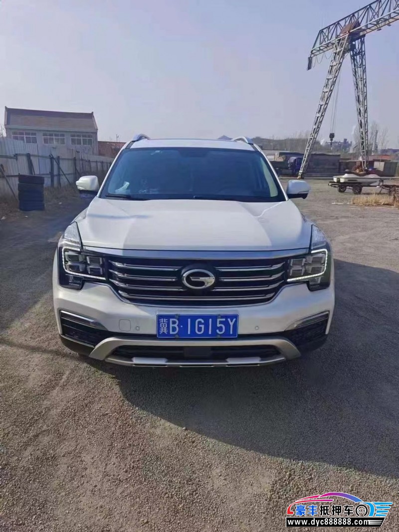 19年传祺GS8轿车抵押车出售