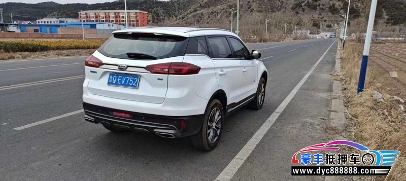 18年吉利博越轿车抵押车出售