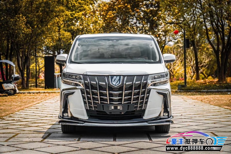 19年丰田埃尔法轿车抵押车出售