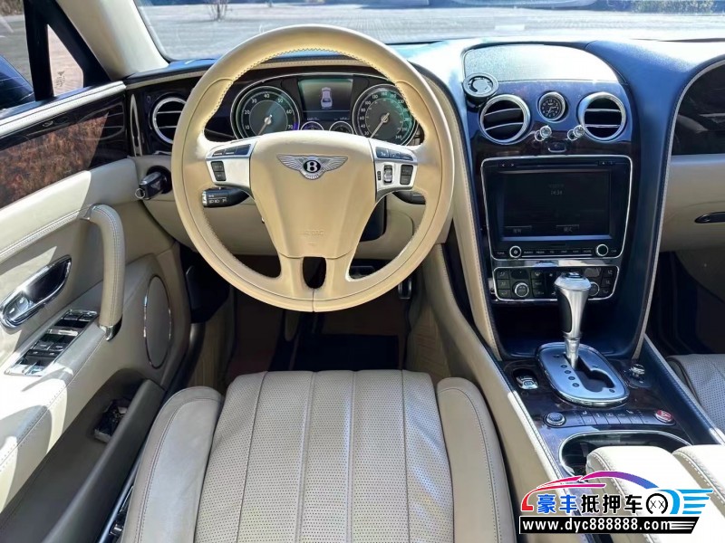 14年宾利飞驰轿车抵押车出售