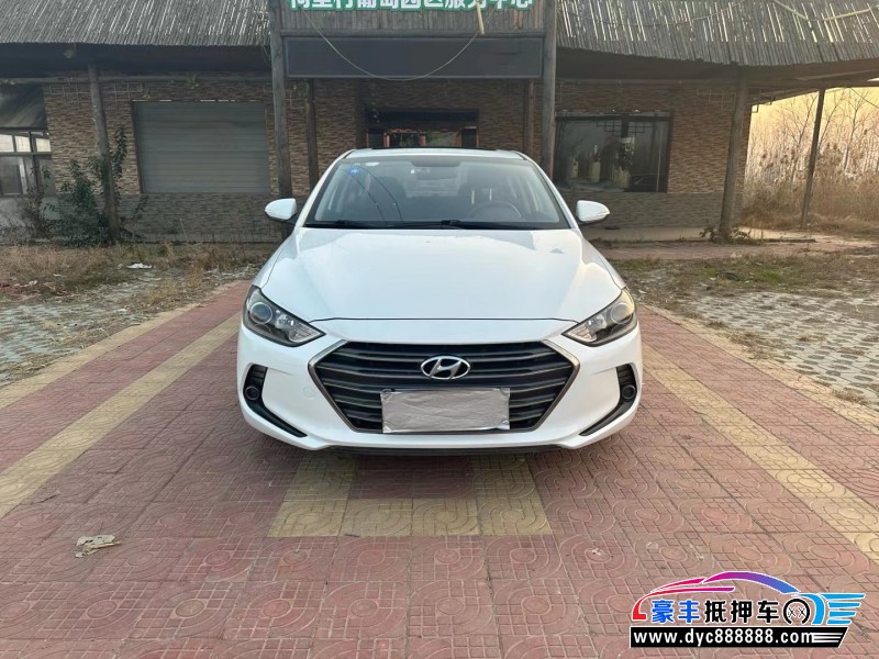 16年现代领动轿车抵押车出售