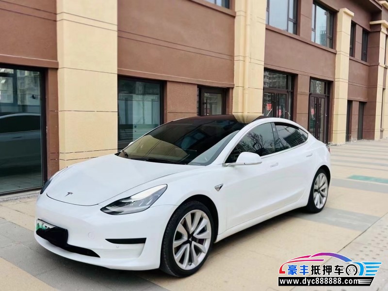 20年特斯拉MODEL 3轿车抵押车出售