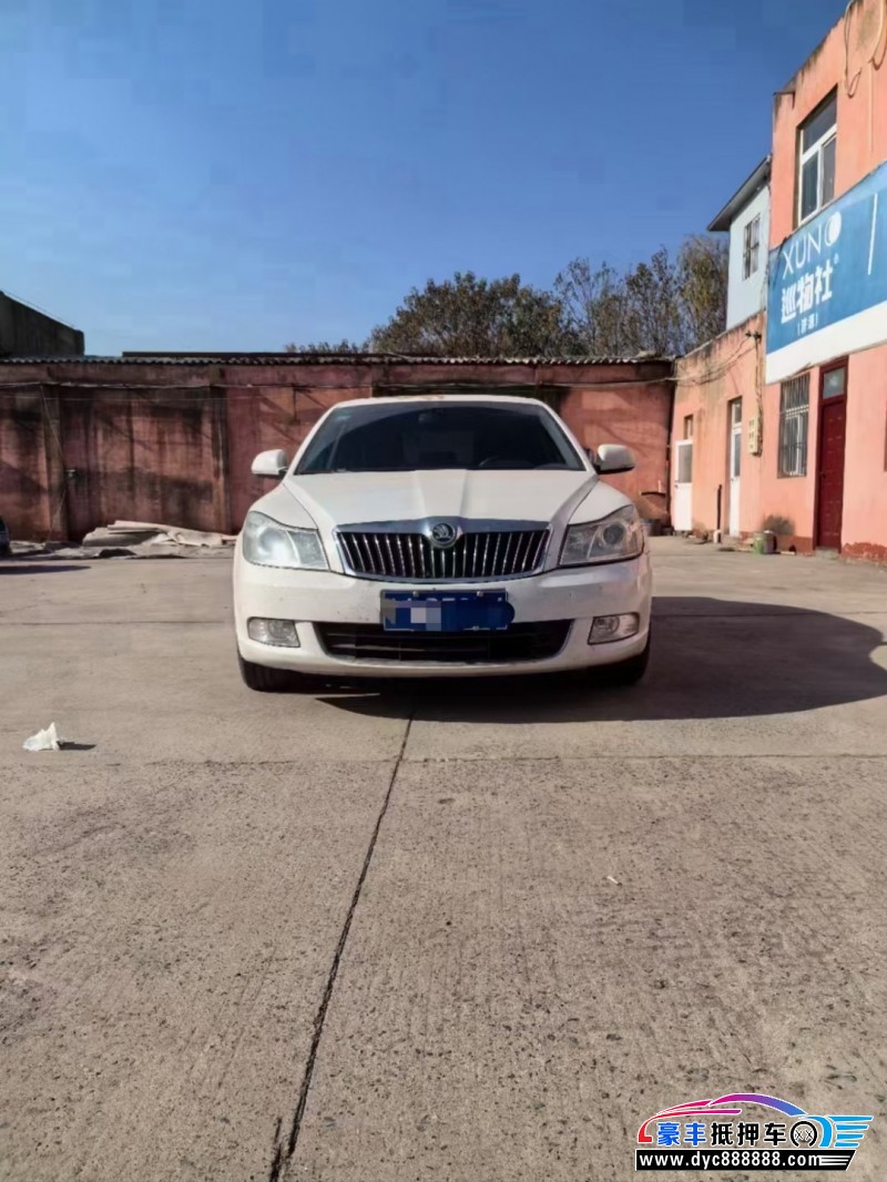 14年斯柯达明锐轿车抵押车出售