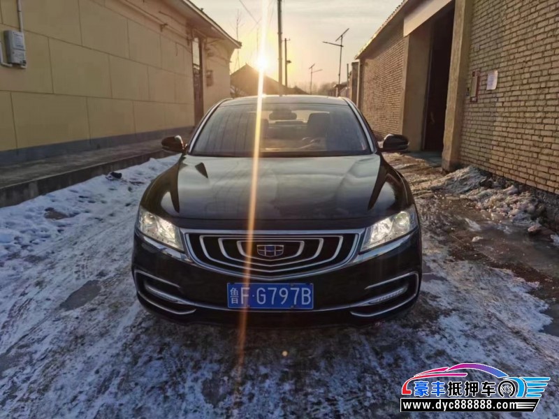 18年吉利博瑞轿车抵押车出售