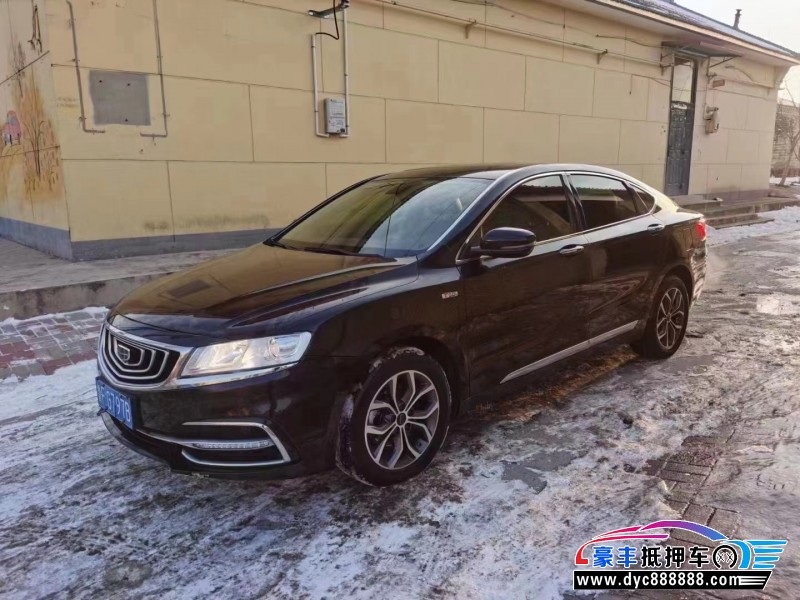 18年吉利博瑞轿车抵押车出售