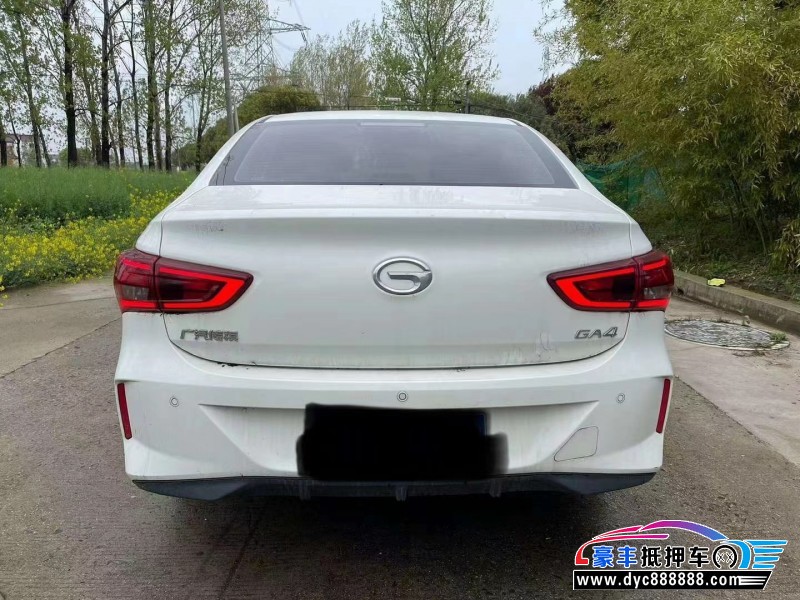 21年传祺GA4轿车抵押车出售